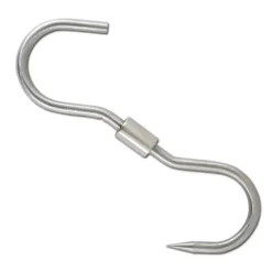 Crochet de Boucher Articulé Ø 8mm hauteur 22,5cm, portage 135kg