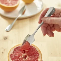 Cuillères à pamplemousse Pradel France Acier inoxydable x2