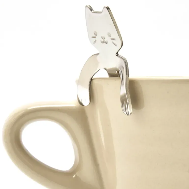 Cuillères chat Pradel France Acier inoxydable