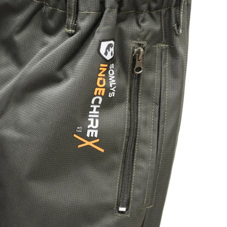 Cuissard Indéchirex imperméable déperlant polyester kaki S à 3XL