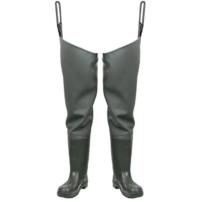 Cuissardes PVC homme noires - Imperméables et antidérapantes