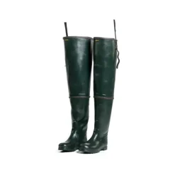 Cuissardes robustes caoutchouc doublé néoprène 3mm vert