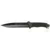 Dague lame acier inox 420A 18cm manche antidérapant blister