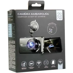 Dashcam avant/arrière HD + carte microSD 32Go incluse