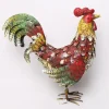 Décoration Coq en Métal - 44x15x45 cm