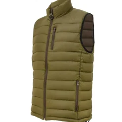 Doudoune sans manche polyamide kaki M à 2XL