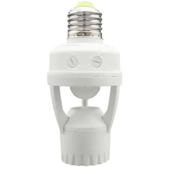 Douille détecteur de mouvement E27 automatique LED compatible