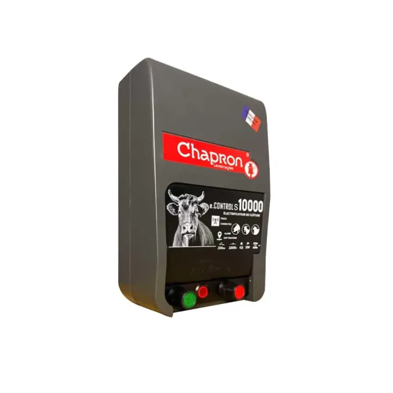 Electrificateur connecté eCONTROL S 10000 - 200 km - 13500V - Chapron Connect