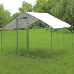 Enclos à volailles 6 m² avec toit étanche et cadre renforcé