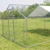 Enclos pour volailles 12m² - Structure galvanisée 4x3x2m