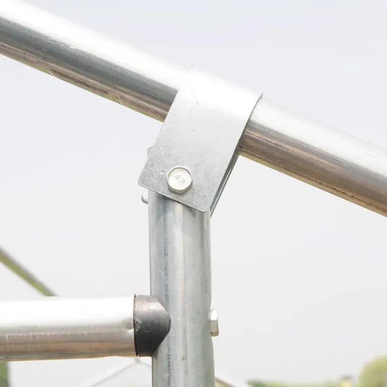 Enclos pour volailles 12m² - Structure galvanisée 4x3x2m