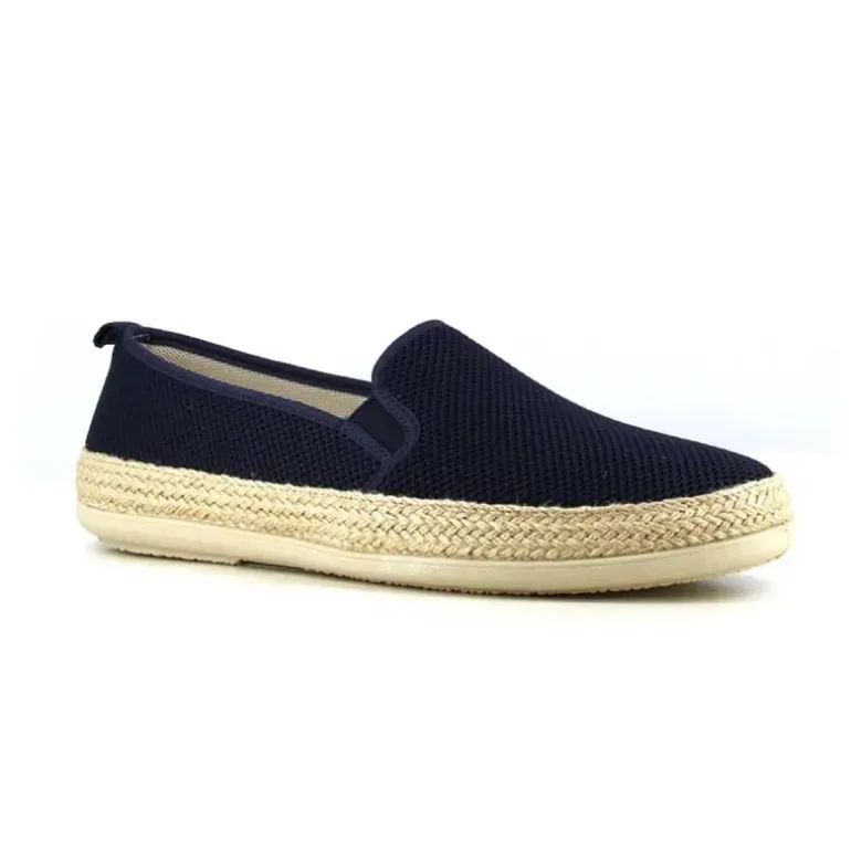 Espadrilles Homme Bleu Marine - Tige Basse