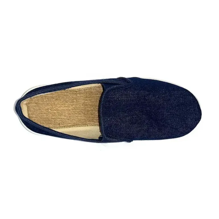 Espadrilles Rescudo Bleu Marine pour Homme - Tige Basse