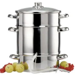 Extracteur de jus 26 cm acier inoxydable