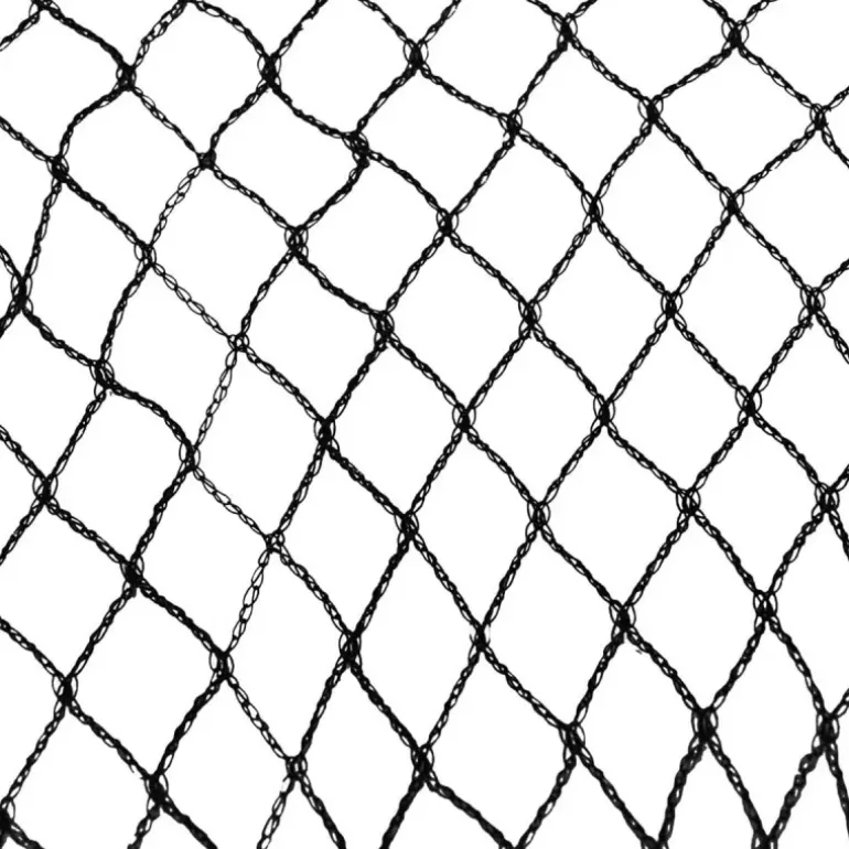 Filet de Protection 10x10m à Maille Hexagonale 35mm - Polyéthylène Anti-UV Noir