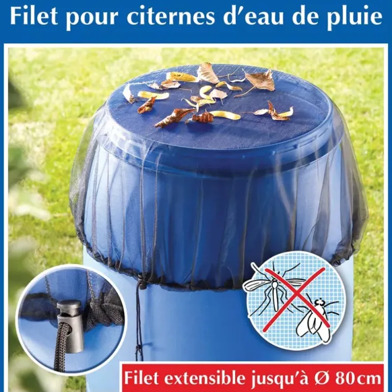 Filet pour citerne d'eau de pluie
