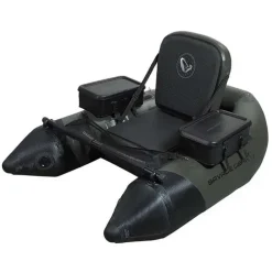 Float-tube 155 Belly Boat - PVC Robuste avec Siège Surélevé et Sacoches Étanches