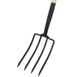 Fourche à bêcher Progarden® 115 cm - Manche en bois robuste