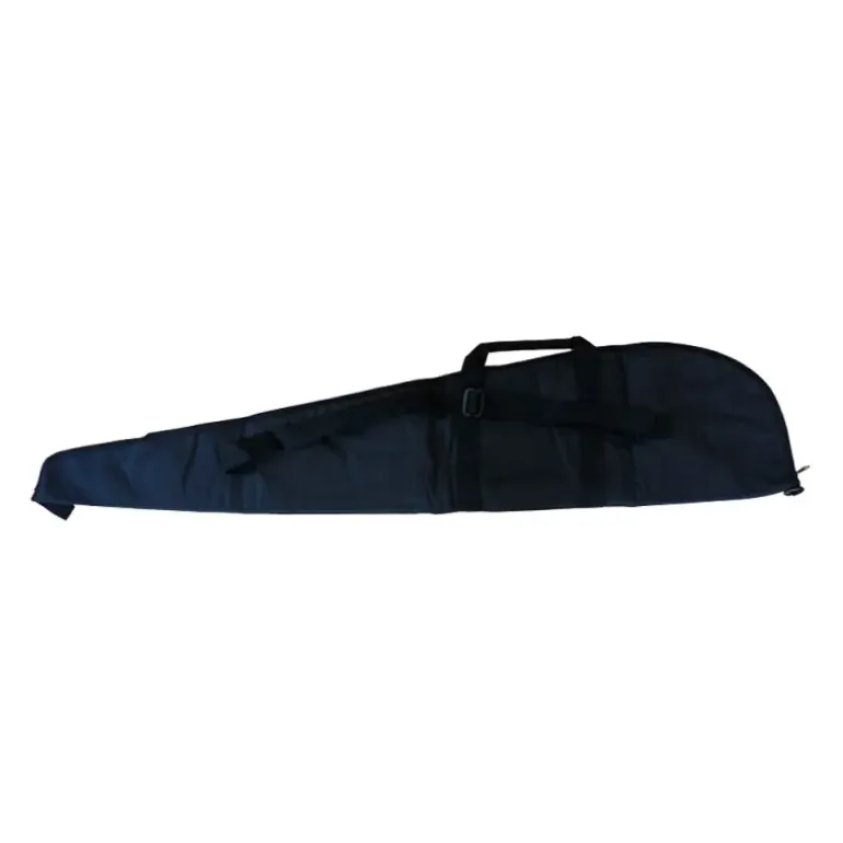 Fourreau carabine à plombs poche zippée bretelle toile noir 123cm