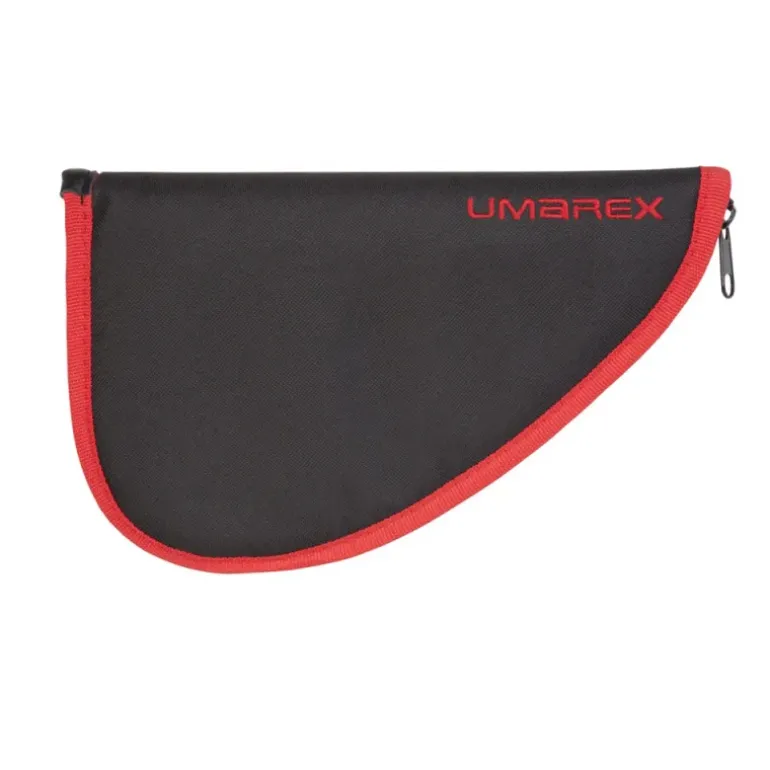 Fourreau léger nylon résistant noir et rouge 34cm