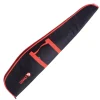 Fourreau pour carabines matelassé noir bords rouges 120cm