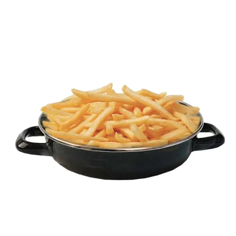 Friteuse couvercle émail+ panier Ø26cm- Compatible tous système de cuisson