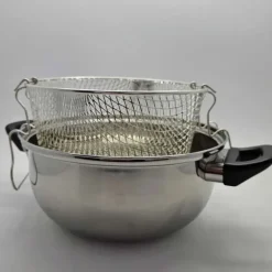 Friteuse en acier inoxydable