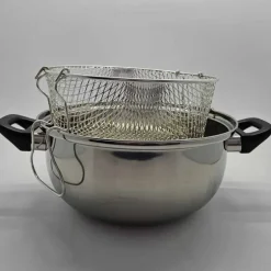 Friteuse en acier inoxydable