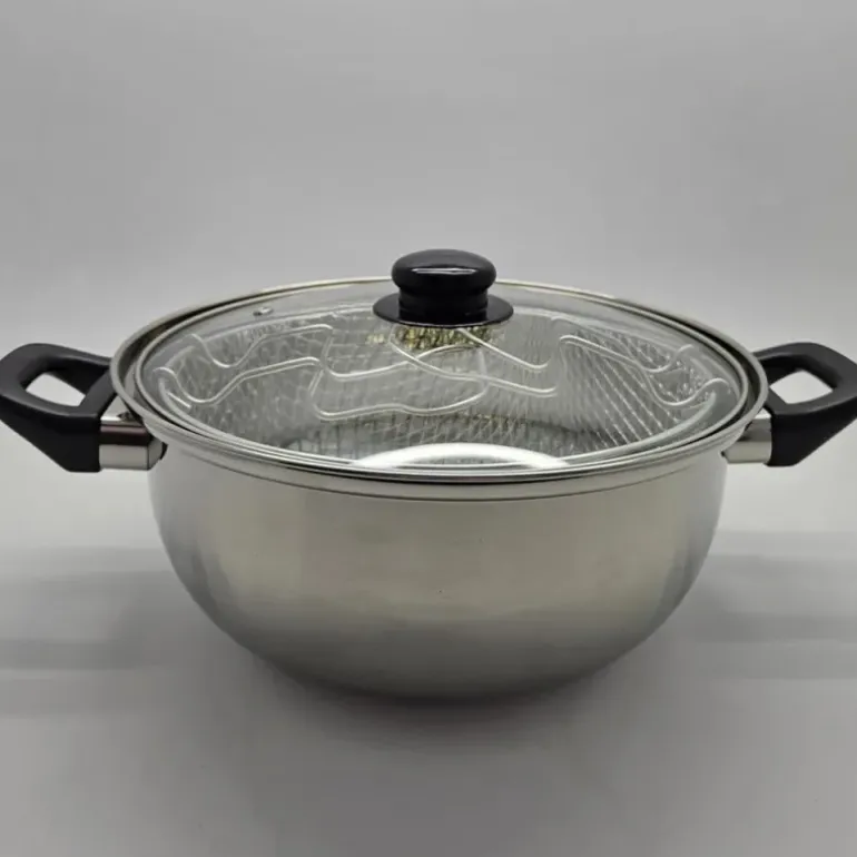 Friteuse en acier inoxydable