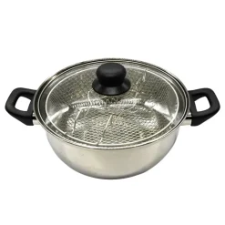 Friteuse en acier inoxydable
