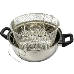 Friteuse en acier inoxydable