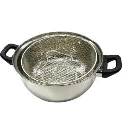 Friteuse en acier inoxydable