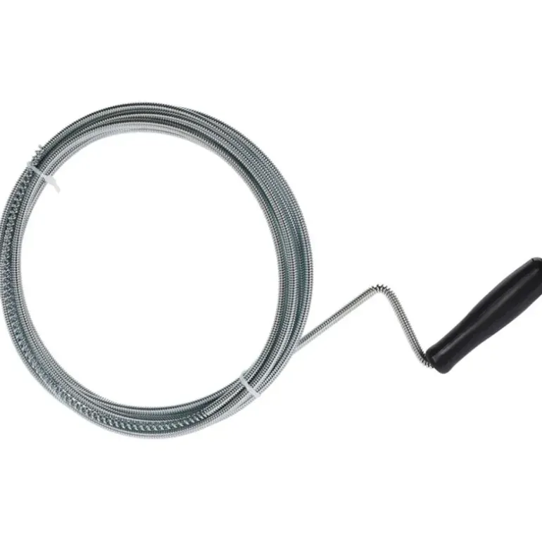 Furet de Nettoyage pour Canalisation 3m - Métal avec Poignée