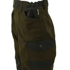 Fuseau chasse tradition enfant polyester coton kaki