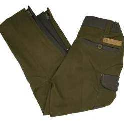 Fuseau chasse tradition enfant polyester coton kaki