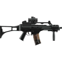 Fusil électrique G36 C BBS 40 coups 6mm auto 0.5J + silencieux