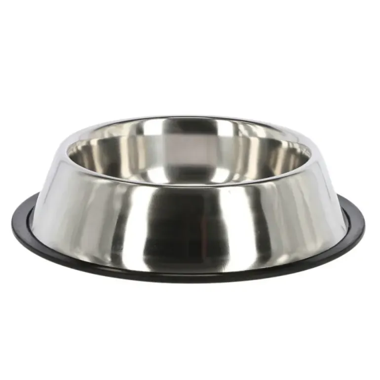 Gamelle pour chien antidérapante inox Gamelle pour chien antidérapante inox de 200 à 2800 ml