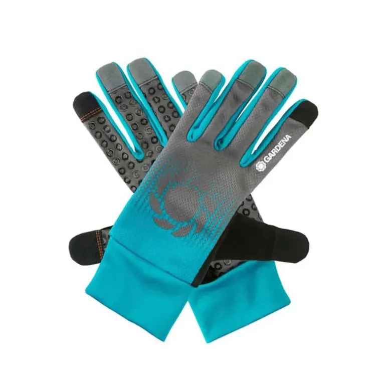 Gant de jardinage Gardena® - Bleu/Gris - Tactile & Antidérapant