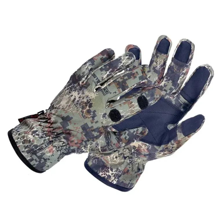 Gants antidérapants imperméable polyester camo forest M à 2XL
