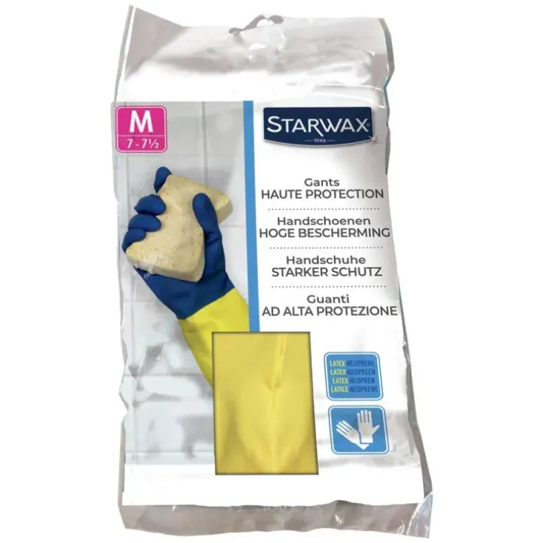 Gants haute protection néoprène latex taille m à xl