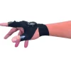 Gants scratch lampes LEDS noir toutes tailles