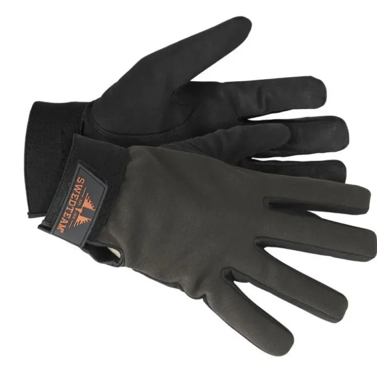 Gants Swedteam confort respirant coupe vent kaki M à 2XL