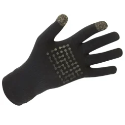 Gants étanches anti transpiration nylon fibres bambou noir 7 à 9