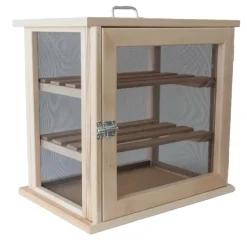 Garde manger en hêtre pour fruits et légumes hauteur 40 cm