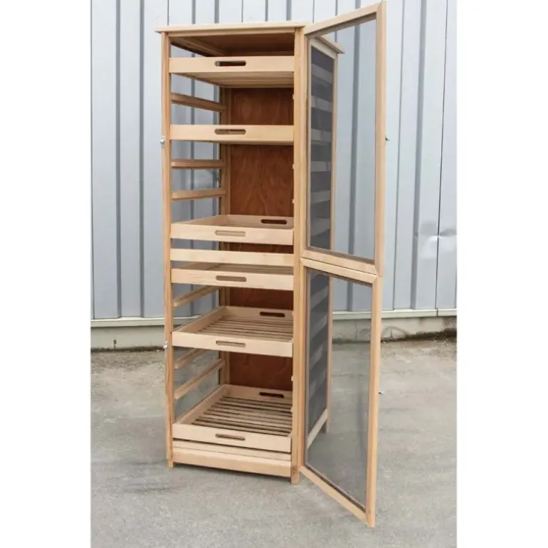 Garde manger fruitier/ légumier en hêtre hauteur 150 cm
