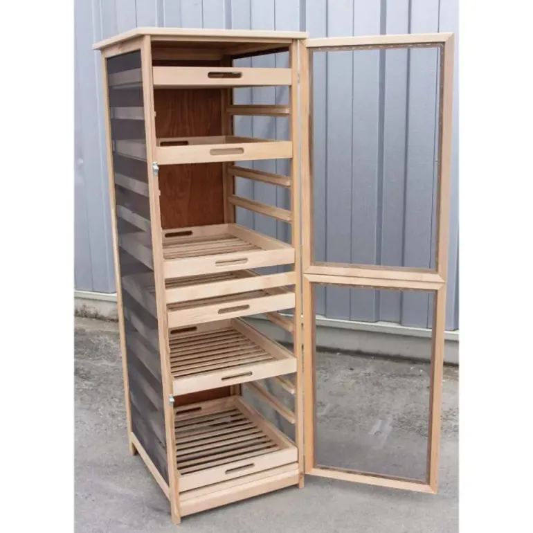 Garde manger fruitier/ légumier en hêtre hauteur 150 cm