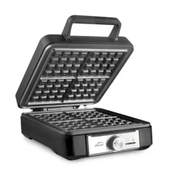 Gaufrier LACOR Gante - 1400W - Gaufres 20x20 cm - Revêtement anti-adhésif