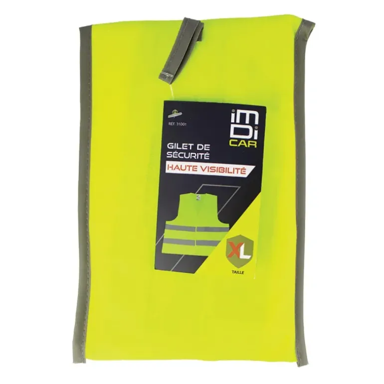 Gilet de sécurité haute visibilité - Classe 2 - Taille XL