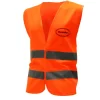Gilet de traque léger fermeture velcro polyester orange
