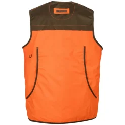 Gilet Percussion Savane haute visibilité avec carnier